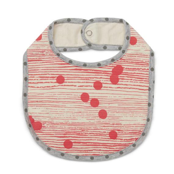 Tinker-by-Printink-Studio-Coral-Girls-Dot-Stripe-Bib-Oh-My-Golly-Gosh