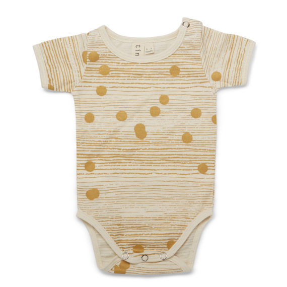 Tinker-by-Printink-Studio-Gold-Dot-Stripe-Baby-Romper-Oh-My-Golly-Gosh